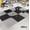 Black-Grey, variant on 30x30cm Yoga Mat Shock Absorbing Mat Home Gym Pad EVA Eco Friendly Non Slip Foam Interlocking Flooring Suitable for Home and Gym