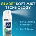 thumbnail image 2 of Glade® Soft Mist Odor Fighting Aerosol Air Freshener, Eucalyptus, 7.3oz, 1 Count, 2 of 11