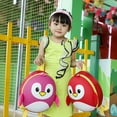 thumbnail image 2 of MesaSe Penguin Backpack Large Capacity Cute School Bag Cartoon Shoulder Bag Color Recognition Multiple Use Methods for Children Outdoor Travel, 2 of 10