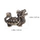thumbnail image 2 of 1pc Exquisite Dragon Turtle Tortuga de latón en forma de decoración de latón Decoración de escritorio Adorno, 2 of 6
