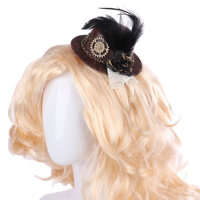 Vintage Gothic Steampunk Accessories Girl Felt Cosplay Party  display picture 1