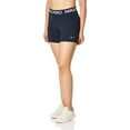 thumbnail image 2 of Nike Women's Pro 3" Shorts CZ9831 451 Size Medium Obsidian/White, 2 of 4