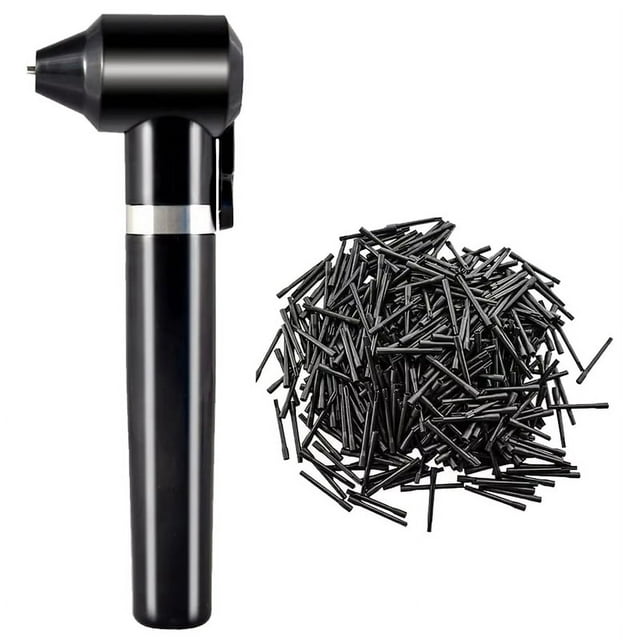 Mezclador Tinta para Tatuajes, Máquina Mezcladora Pigmentos Tatuajes con 100 Varillas Mezcladoras, Pigmento Maquillaje Color Cejas, Negro