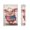 Cartoon Pig with USA Flag, variant on Haosy 2 Pack Magnetic Golf Towel Absorbent Microfiber Waffle Pattern Carabiner Clip Golf Towel 16" x 24", Orange Green on Cream Squares
