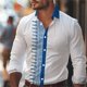 thumbnail image 1 of Nueva camisa de manga larga con estampado 3D abstracto para hombre con botones de solapa, ropa cómoda de calle para hombre de moda, 1 of 6