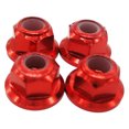 thumbnail image 1 of ZheElen Tyre Nut For SLASH Aluminum Alloy On-Road Vehicles Rust-proof And Durable 4pcs RC Car Accessories Replacement Parts Red, 1 of 6
