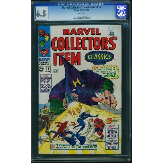 Marvel Collectors' Item Classics #15 - CGC 6.5 Comic Book