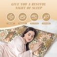 thumbnail image 4 of Lsque Mandala Body Pillow Case Cover,Ultra-Soft Microfiber Bed Pillow Cases 20x54 inches,Elegant Bedding,Breathable Durable Pillow Cover with Envelope Closure, 4 of 8