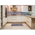 thumbnail image 5 of Ahgly Company Indoor Rectangle Mid-Century Modern Purple Oriental Area Rugs, 5' x 8', 5 of 6