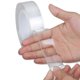 thumbnail image 3 of 3pcs Strong Nanometer Double-Sided Self-Adhesive Non-Marking Waterproof Transparent Acrylic Tape 30mm, 3 of 5