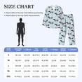 thumbnail image 4 of Lsque Dachshund Dog Puppy Pattern Long Sleeve Pajama Set for Men - Soft 2-Piece Sleepwear and Loungewear Set with Pockets, Comfy Nightwear-Small, 4 of 7