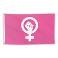 thumbnail image 3 of Drapeau Slogan Féminisme Lubelski Impression Coloré Léger Doux Résistant à la Décoloration Soutien Attitude Forme Rectangulaire Léger Flottant Drapeau Suspendu pour Jardin, 3 of 8