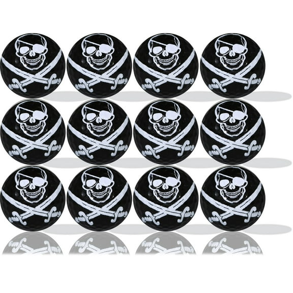 Jolly Roger Halloween Golf Balls 12 Pack