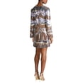 thumbnail image 2 of Halston womens  Wynonna Sequin Dress, 8, Blue, 2 of 3