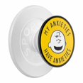 thumbnail image 2 of PopSockets PopGrip pour MagSafe Rond avec Anneau Adaptateur Enamel My Anxieties Have Anxieties, 2 of 5