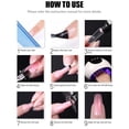 thumbnail image 4 of No-Base Extension Gel Set S286-01N - Quick Nail Extension Gel Kit with Stickers & Glue, Acrylic Nail Enhancement Set 30Ml, Nail Extension Easter Mother'S Day False Nail Makeup Organizers, 4 of 9