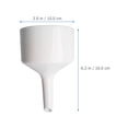 thumbnail image 3 of MasteelfCA Buchner Funnel Laboratory Filtration Funnel Ceramic Labs Funnels for School, 3 of 7
