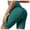 Green, variant on Timegard Plus Size Yoga Shorts for Women High Waist Butt Lifting Stretch Skinny Workout Shorts Athletic