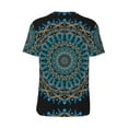 thumbnail image 2 of Daiia Mandala Mens Baseball Jersey Button Down Shirts Short Sleeve Sports Uniforms-XX-Large, 2 of 9