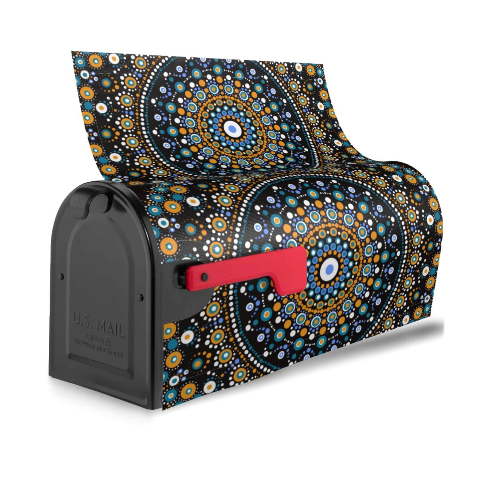 Kdxio Magnetic Mailbox Cover 21x18 in Mailbox Cover Outdoor Decoration Holiday Mailbox Covers for Home Garden Yard-21x18 in