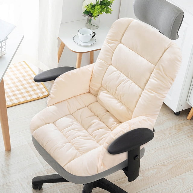 Cojín de asiento, accesorios de escritorio, cojín de invierno, cojín integrado para sentarse en la oficina durante largos períodos de calor y comodidad, cojín de asiento, protección de cintura, cojín