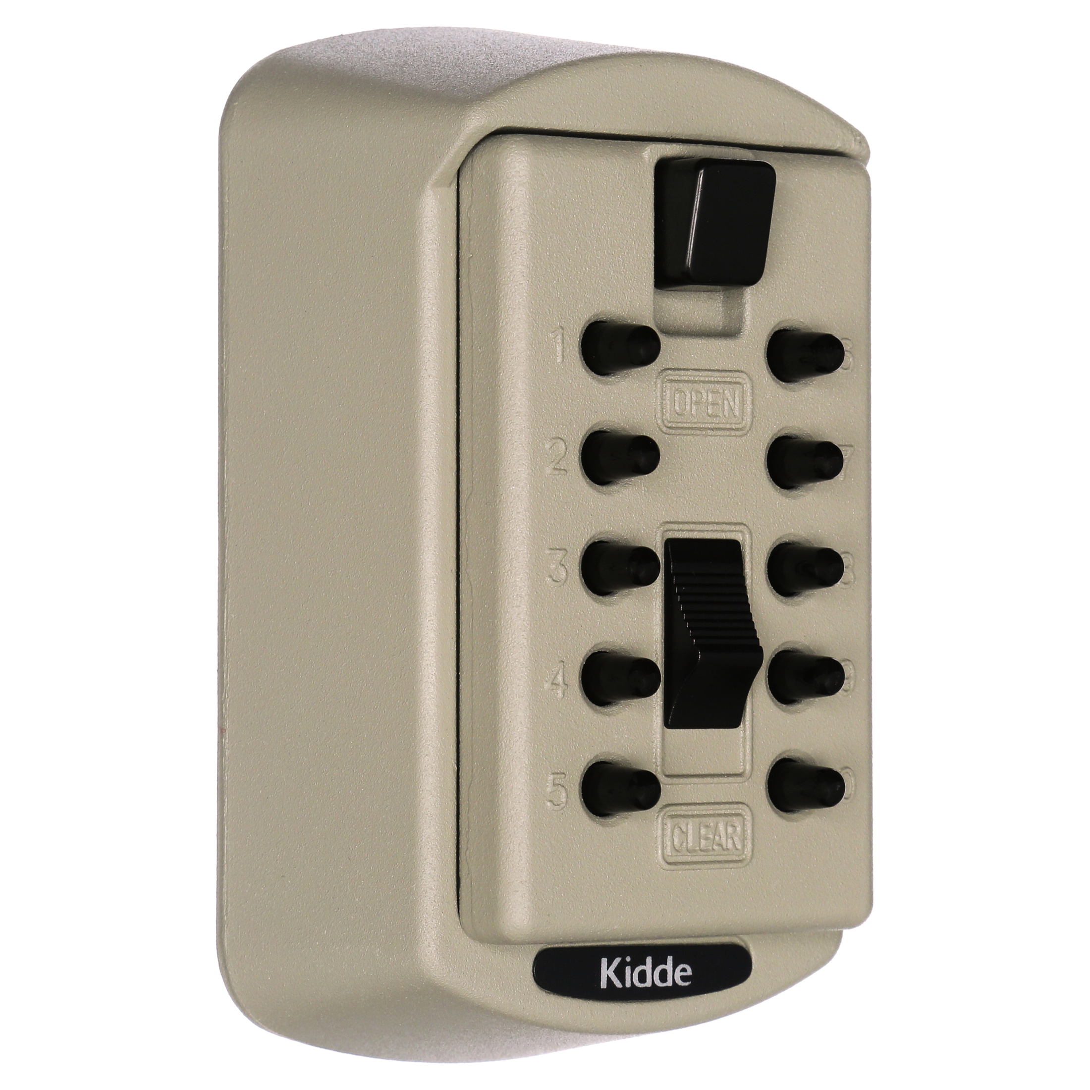Kidde AccessPoint 00141 Push Button Combination Mountable Key Lock Box, 2-Key, Clay - image 5 of 9