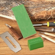 Sharpal 8 oz. Fine Green Polishing Compound, Leather Strop, Honing Knife