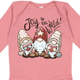 thumbnail image 4 of Inktastic Joy to the World Christmas Gnomes Boys or Girls Long Sleeve Baby Bodysuit, 4 of 5
