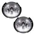 thumbnail image 1 of Brock Replacement Set Driver and Passenger Halogen Headlights Compatible with 55078149AD 55078148AD, 1 of 5