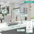 thumbnail image 4 of Grifo de cocina hansgrohe Aquno Select Chrome con pulverizador, 4 of 5