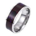 thumbnail image 2 of Tachiuwa Bague Intelligente Universelle Résistante aux Rayures Bague Intelligente avec Affichage Intelligent pour Usage Quotidien, Recharge de Carte pour Femmes Argent E, 2 of 9