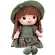 thumbnail image 1 of Fluffy Rag Doll Plush Stuffed Toy Soft Gifts with Hat Skirt Princess , Little Girls Sleeping Partner Companion Toys for Gifts Green, 1 of 3