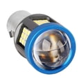thumbnail image 3 of Bombilla LED para faro delantero de motocicleta, blanca, de alto brillo y amplia visión, de aleación de aluminio, BA20D, 3 of 14