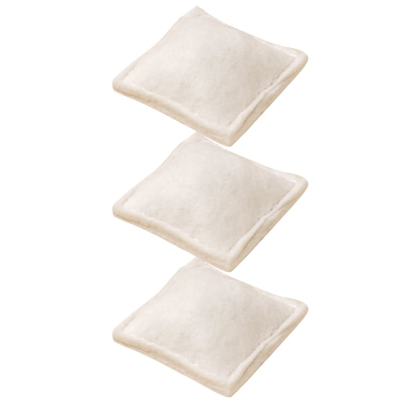 HOMEMAXS White Wool Laundry Balls for Clothes 3pcs Anti-winding Hair Removal Balls for Washing Machine