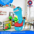 thumbnail image 3 of Saco de boxeo inflable Preferred Toys Bop Sag Dinosaur de 47 pulgadas, 3 of 9