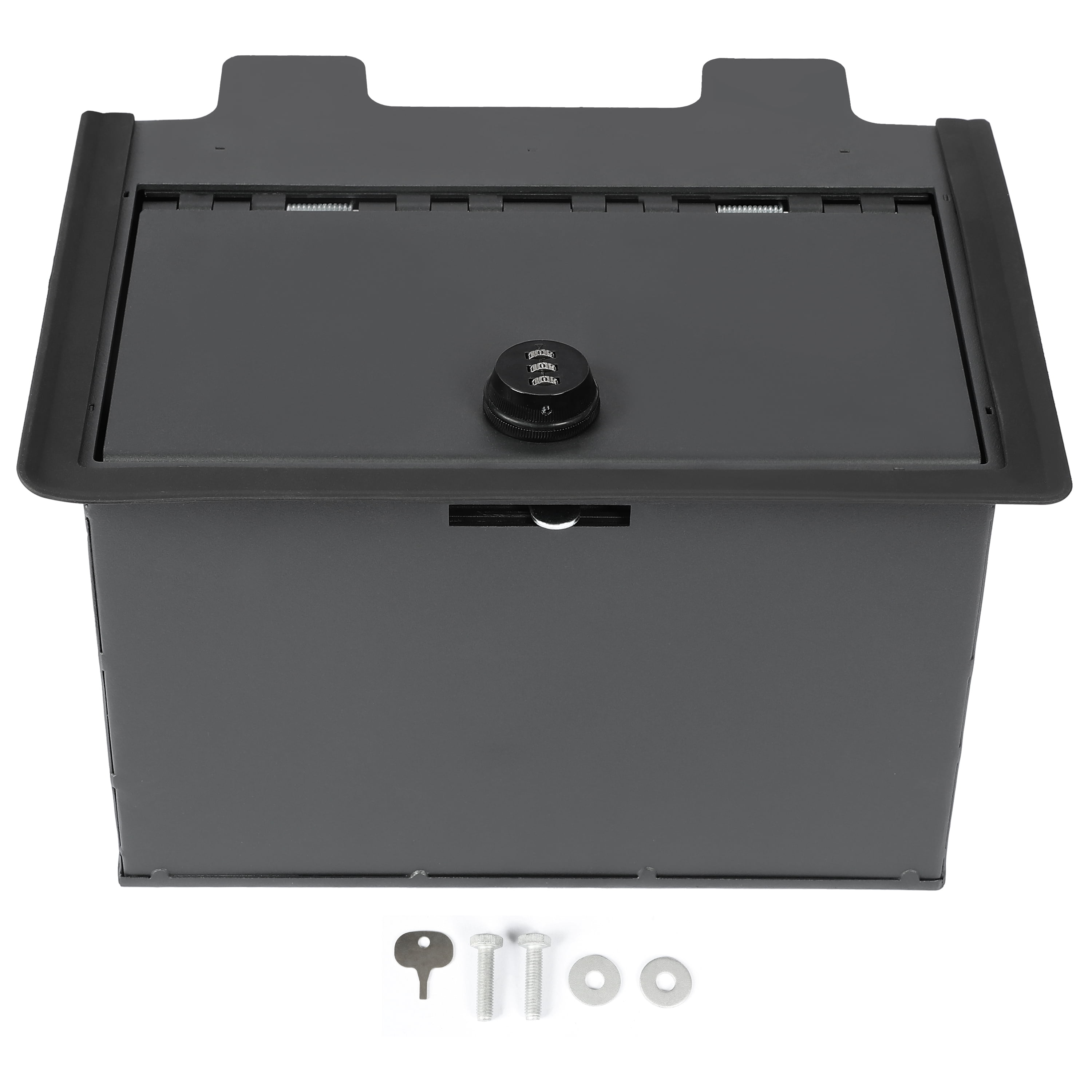 Kojem Chevy Center Console Gun Safe Box with Lock, Steel