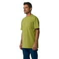 thumbnail image 3 of Dickies Men's Heavyweight Heathered Short Sleeve Pocket T-Shirt, Fern Heather, 4XL, 3 of 3