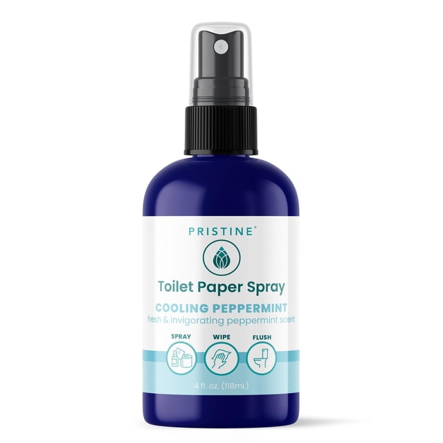 Spray de papel higiénico PRISTINE Cooling Peppermint 120 ml