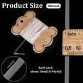thumbnail image 2 of 30m Flat TPU(Thermoplastic Polyurethane) Elastic Ribbon Frosted Ribbon Clear 10mm, 2 of 9