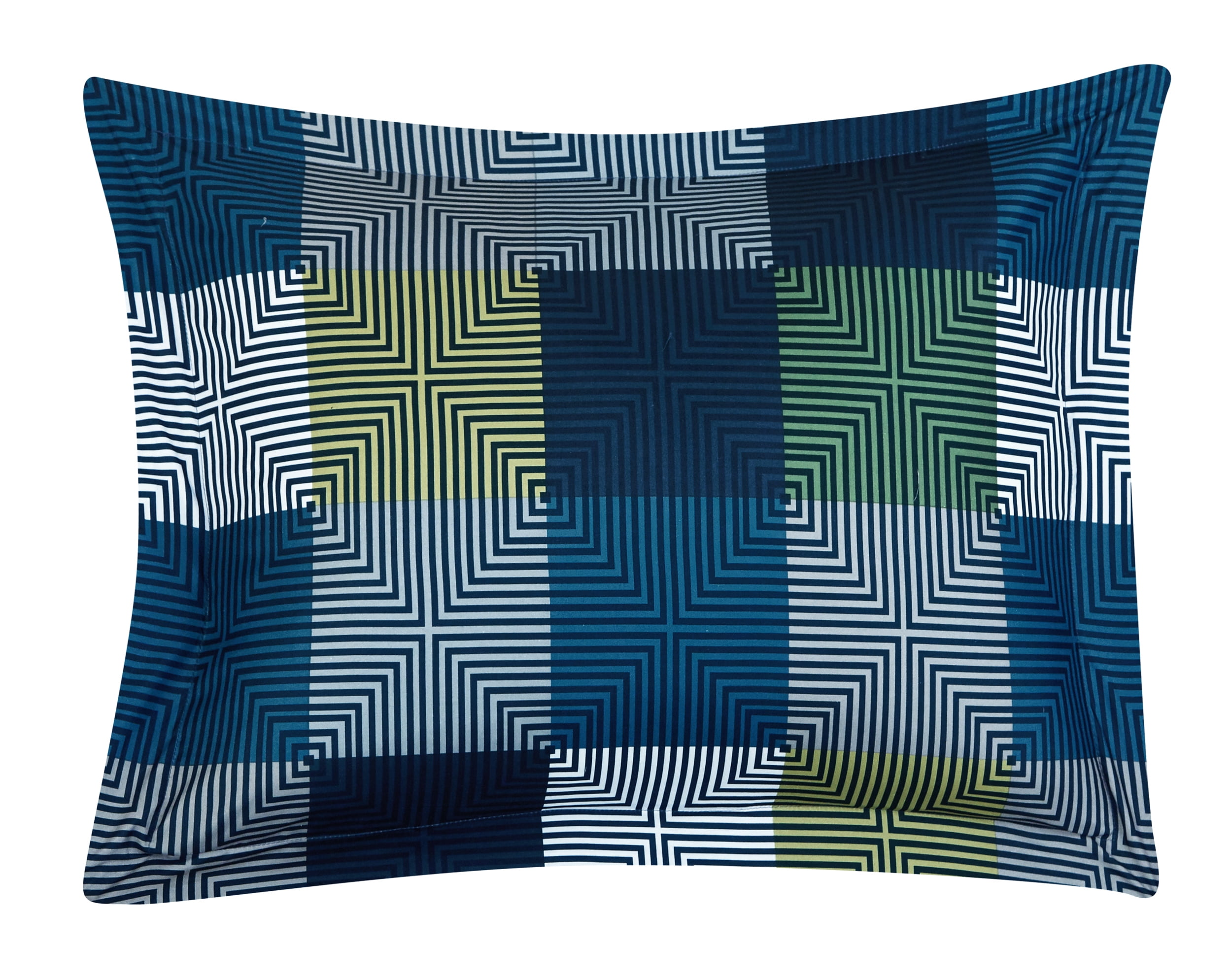 American Original Geo Blocks Bed in a Bag Bedding Comforter Set
