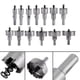 thumbnail image 1 of JUEGO DE SIERRAS PERFORADORAS CON PUNTA DE CARBURO TCT, Acero inoxidable, perforacia de metal, 13 piezas, 16 mm, 53 mm, Tamado de Portabrocas de 10 mm, para taladro de Banco,, 1 of 7