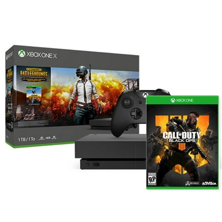 Xbox One X 1TB PUBG Console Bundle + Call of Duty: Black Ops (Best Xbox One Black Friday Sale)