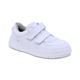 thumbnail image 1 of Tenis escolar Audaz para niño en piel blanco Raptor con doble tira de contacto, 1 of 7