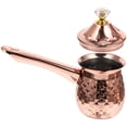 thumbnail image 2 of Turkish Coffee Pot Stove Top Coffee Maker Stainless Steel Coffee Milk Pot, 2 of 9