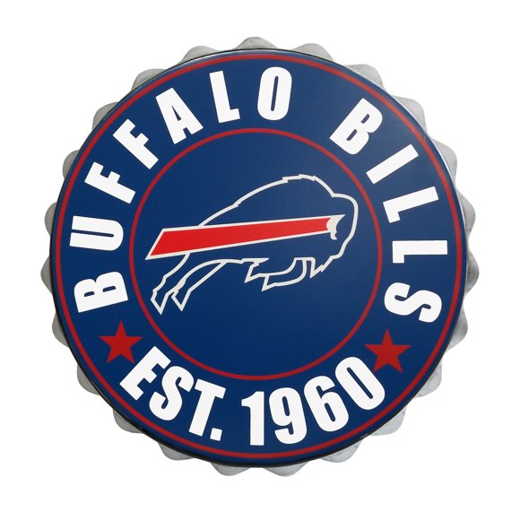 Buffalo Bills Logo Mural de Bouchon de Bouteille