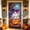 B, variant on Tepsmf Halloween Ghost Door Curtain, Cute Spooky Fabric Doorway Hanging Archway Decor for Porch Entry Decoration