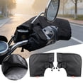 thumbnail image 2 of Winter Thermal Cycling Handlebar Grips Windproof Cold Weather Road Comfortable Riding Alternative 2PCS, 2 of 5