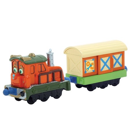 Chuggington StackTrack Calley With Box Car Multi-Colored