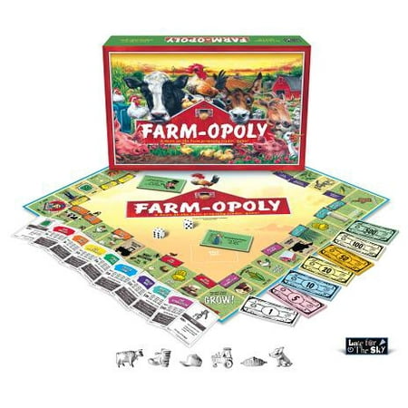 Farm-opoly Board Game (Best Farm Games On Facebook)