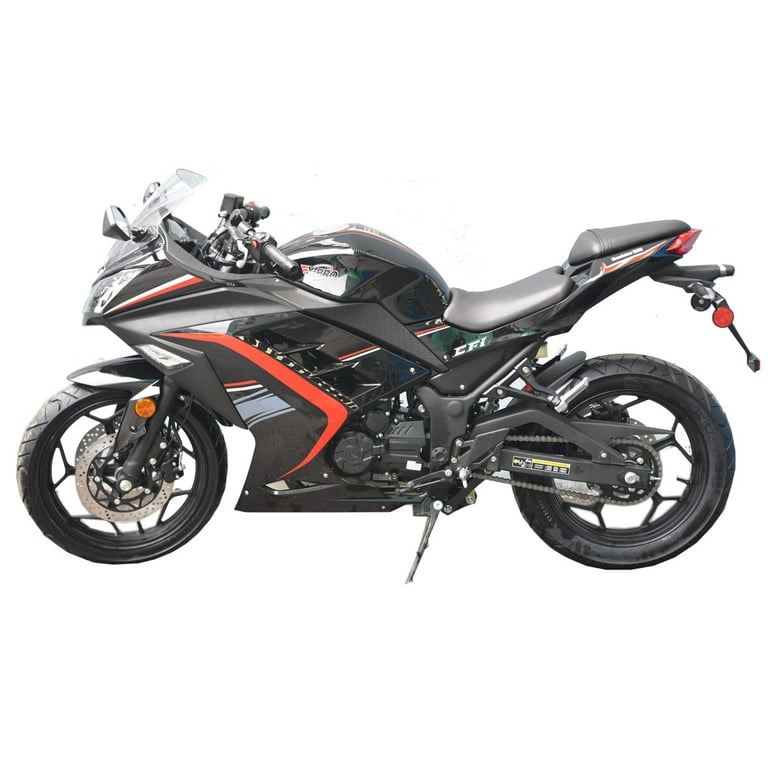 X-Pro 250cc Motorcycle, 6-Speed Manual, Electric Start, 17